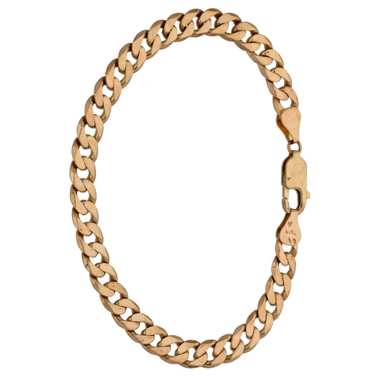 9ct Gold Curb Bracelet