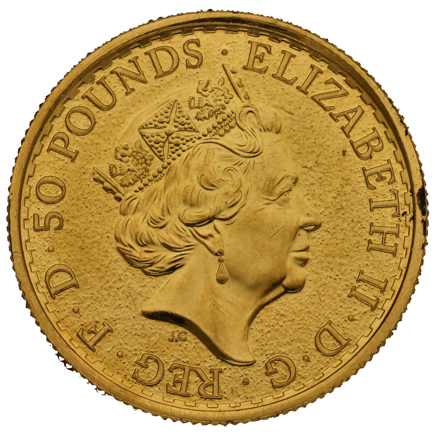 24ct Gold Queen Elizabeth II 1/2 OZ Britannia Coin 2016