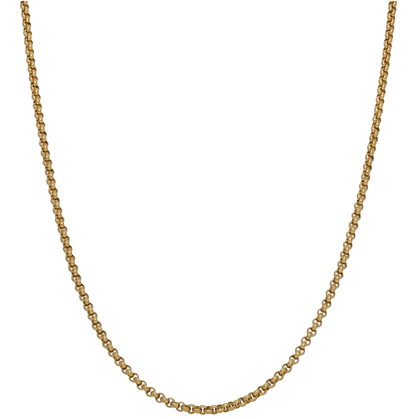 9ct Gold Belcher Chain 24"