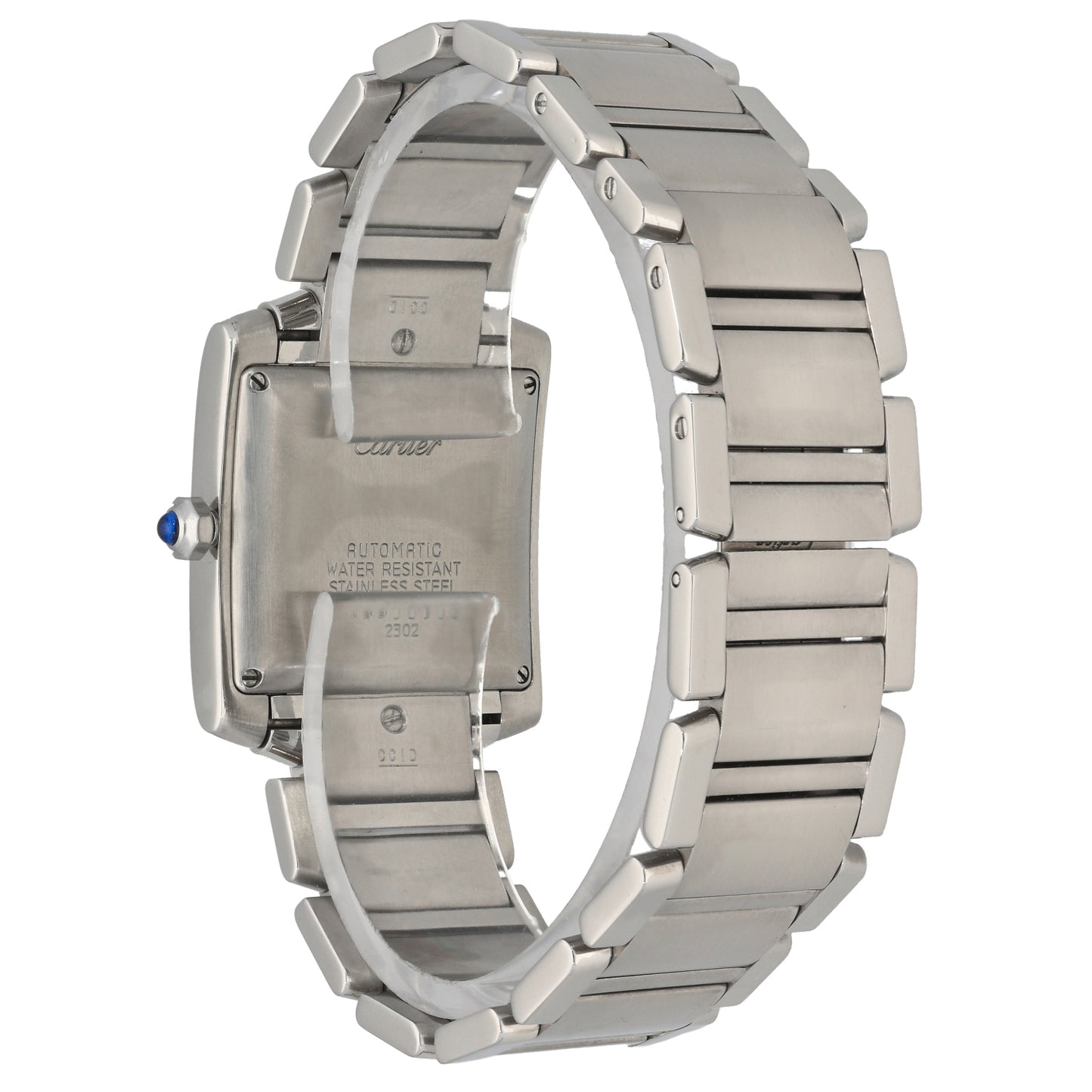 Cartier Tank Francaise W51002Q3 28mm Stainless Steel Watch