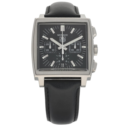 Tag Heuer Monaco CW2111-0 38mm Stainless Steel Watch