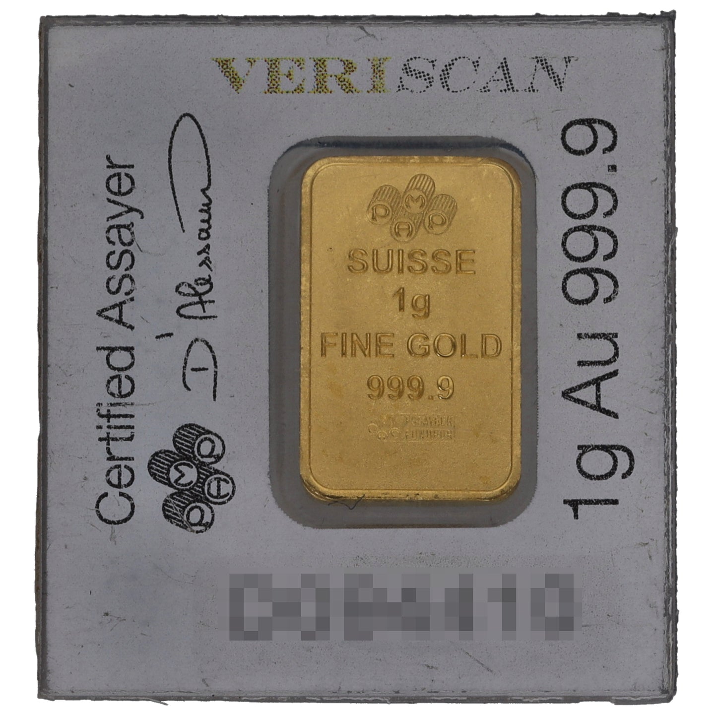 24ct 1g Gold Bar