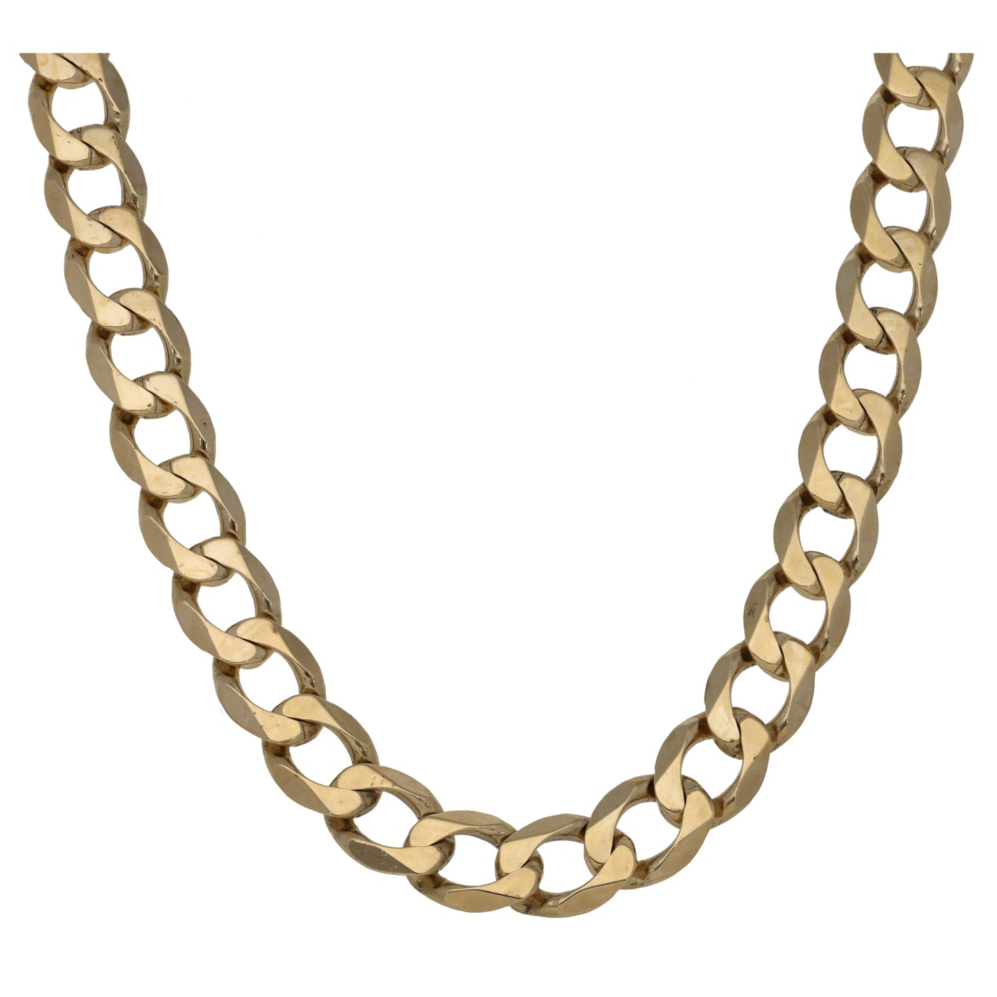 9ct Gold Curb Chain 20"