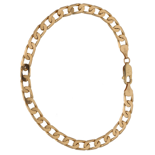 9ct Gold Curb Bracelet