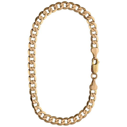9ct Gold Curb Bracelet