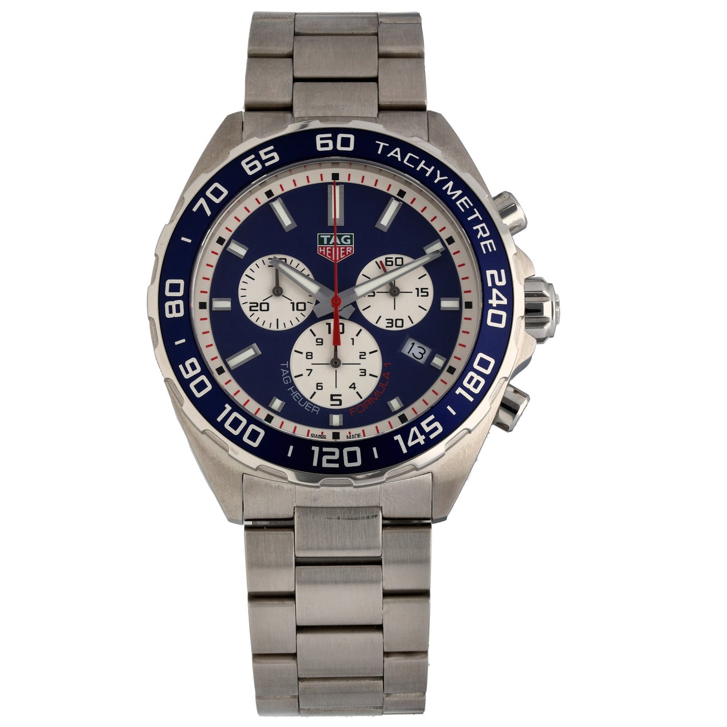 Tag Heuer Formula 1 Red Bull Racing CAZ1018 43mm Stainless Steel Watch