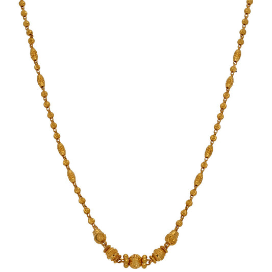 22ct Gold Fancy Necklace 16"