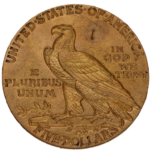 22ct Gold USA Eagle 1/4 OZ Coin 1911