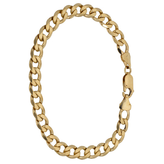 9ct Gold Curb Bracelet