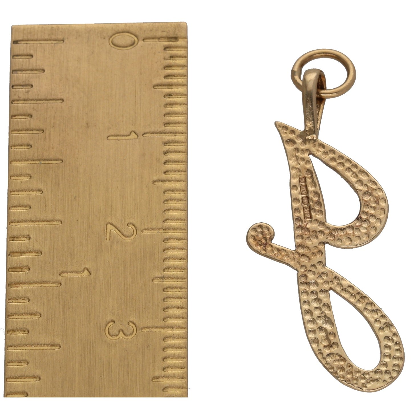 9ct Gold Initial 'J' Pendant