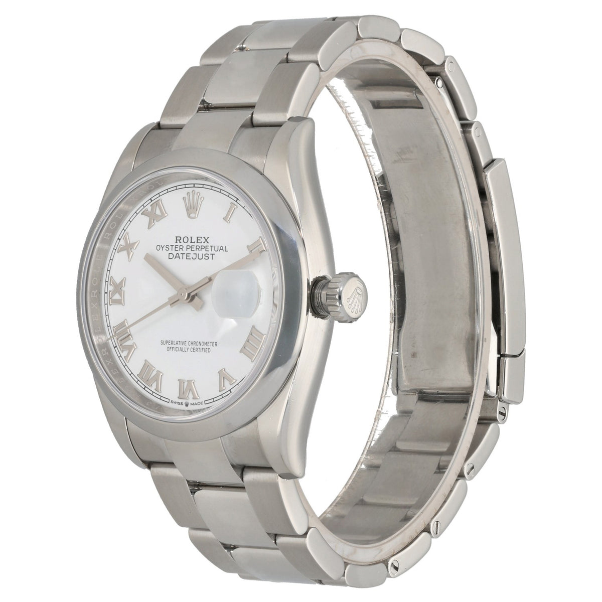 Rolex Datejust 126200 36mm Stainless Steel Watch