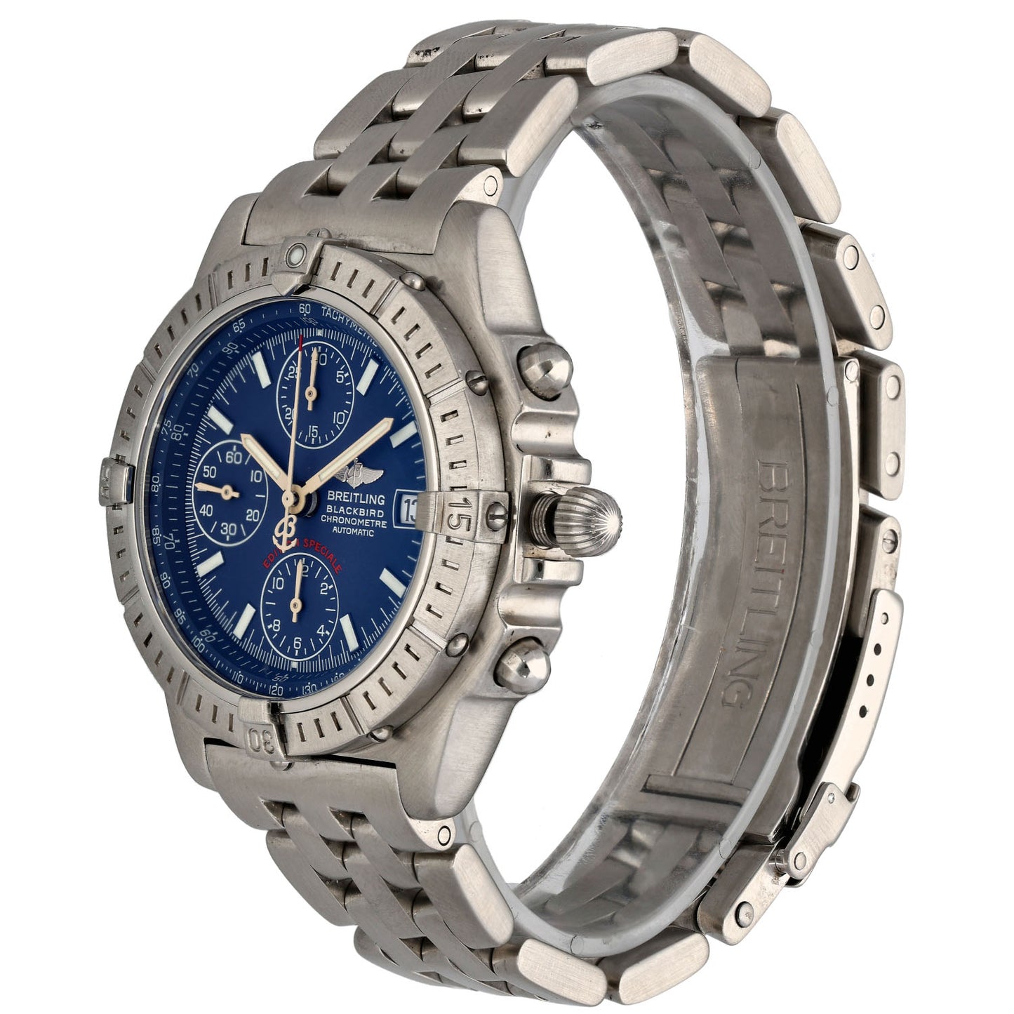 Breitling Blackbird A13353 40mm Stainless Steel Watch