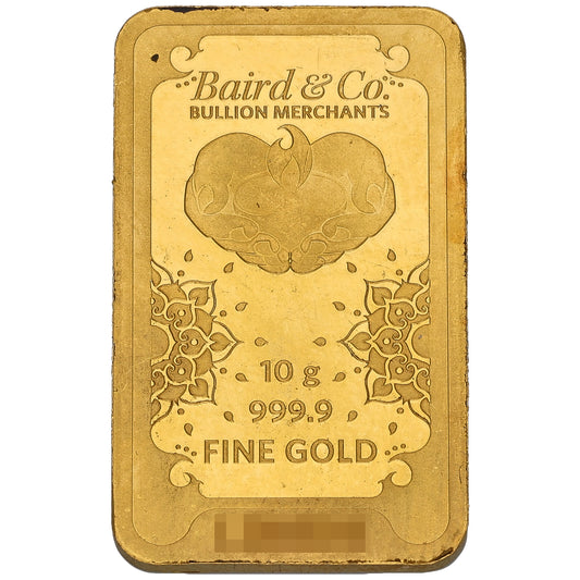 24ct 10g Gold Bar