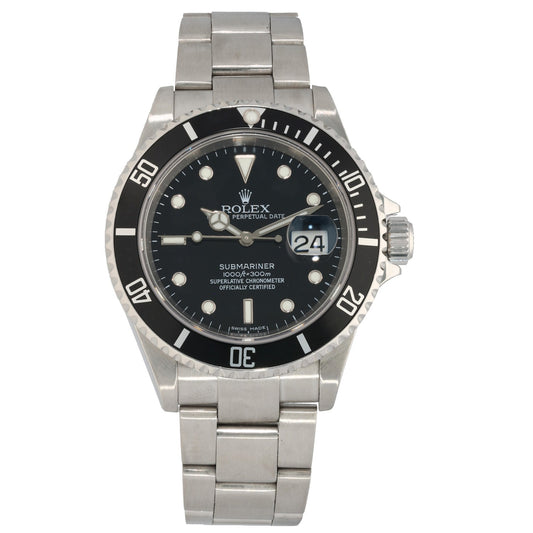 Rolex Submariner 16610T 40mm Stainless Steel Watch