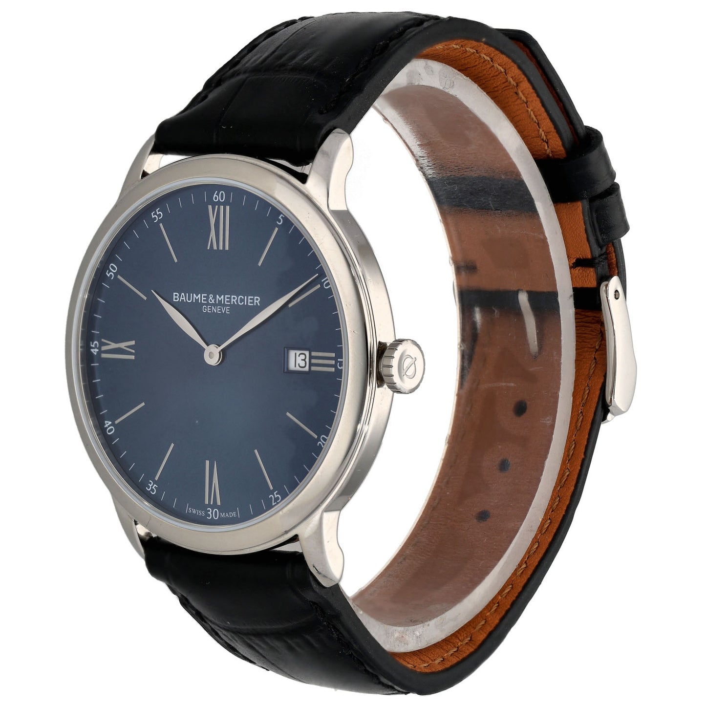 Baume Et Mercier Classima 65809 40mm Stainless Steel Watch