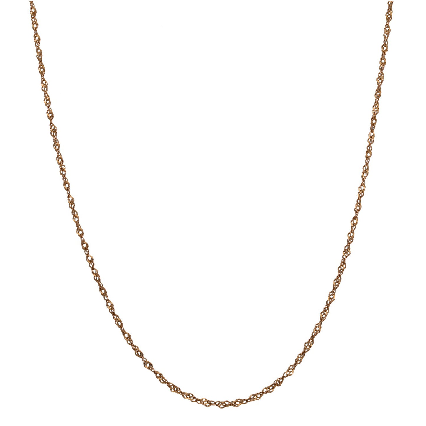 14ct Gold Singapore Chain 19"