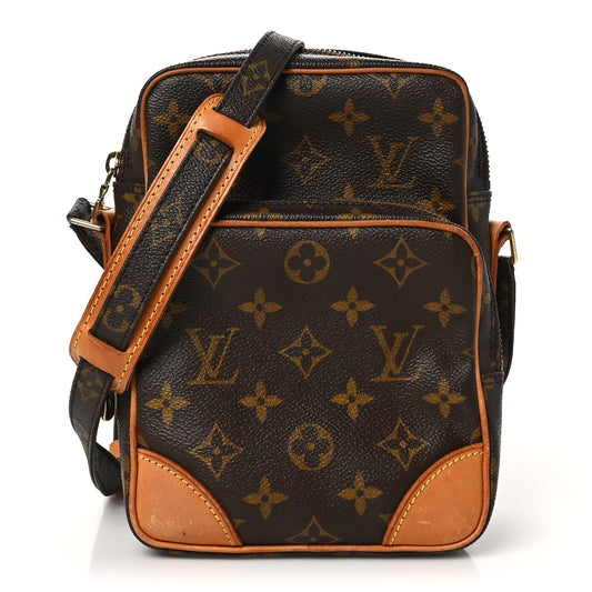 Louis Vuitton Amazon Monogram Coated Canvas Bag - Brown