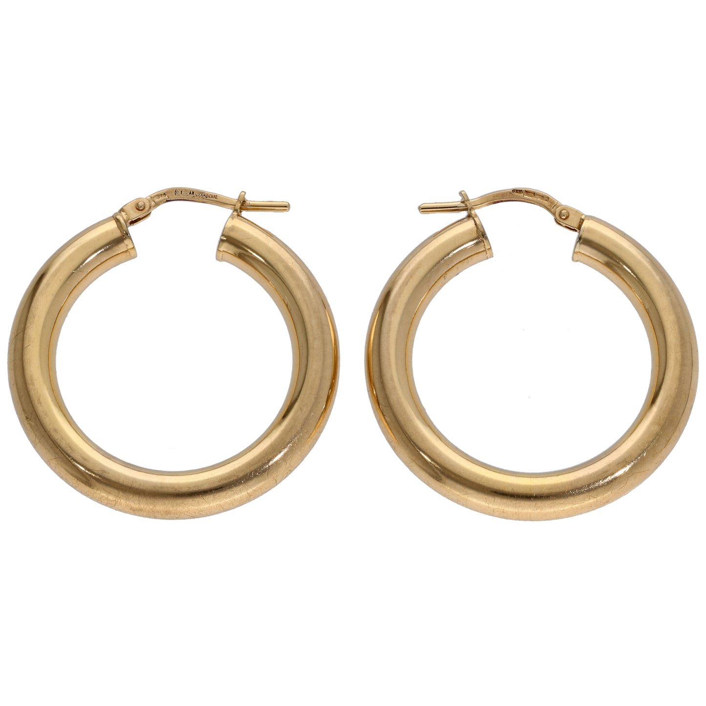 9ct Gold Hoop Earrings