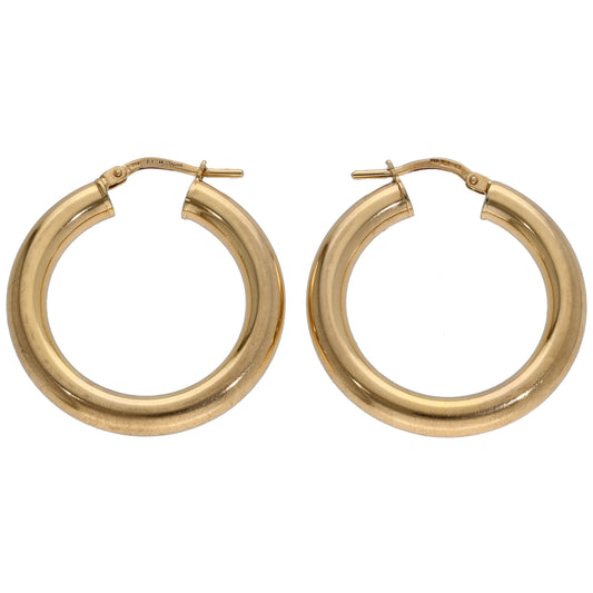 9ct Gold Hoop Earrings