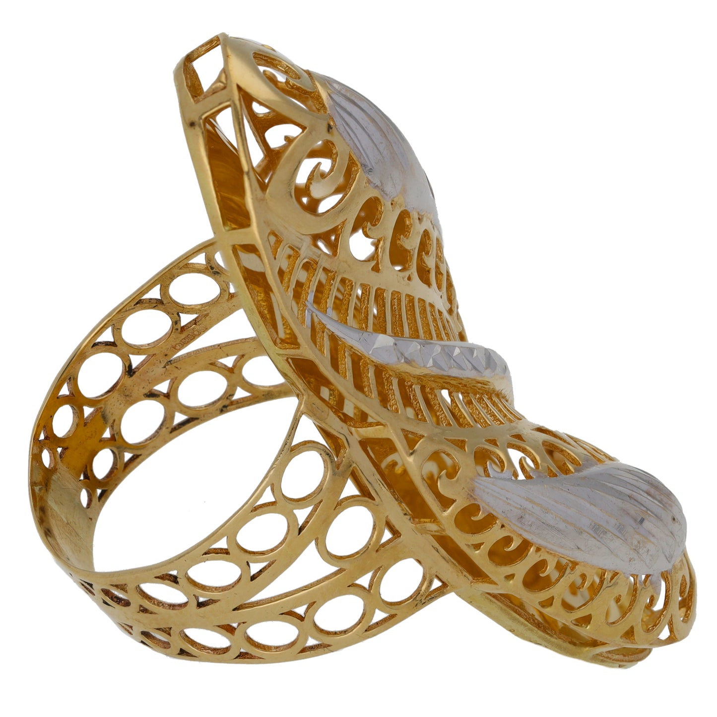 14ct Gold Alternative Ring Size U