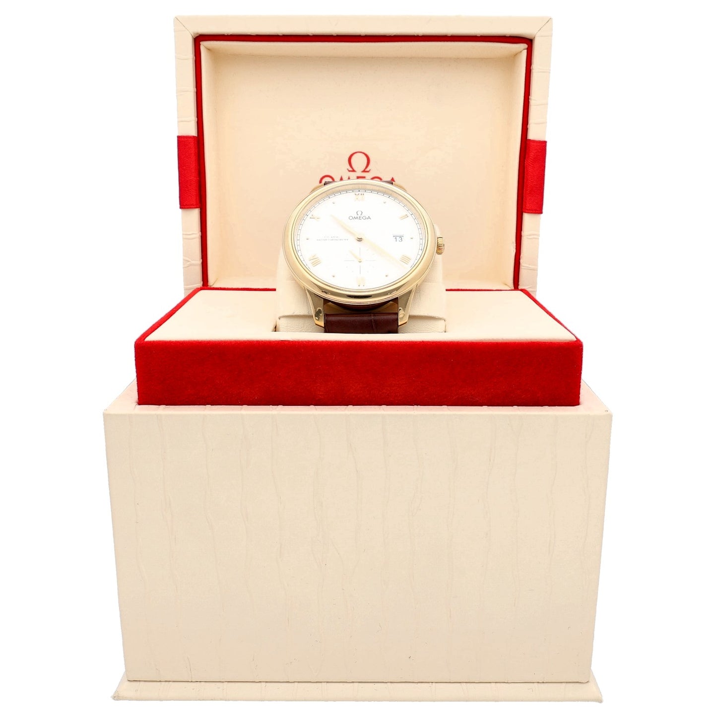 Omega De Ville Prestige 434.53.41.20.02.001 41mm Gold Watch