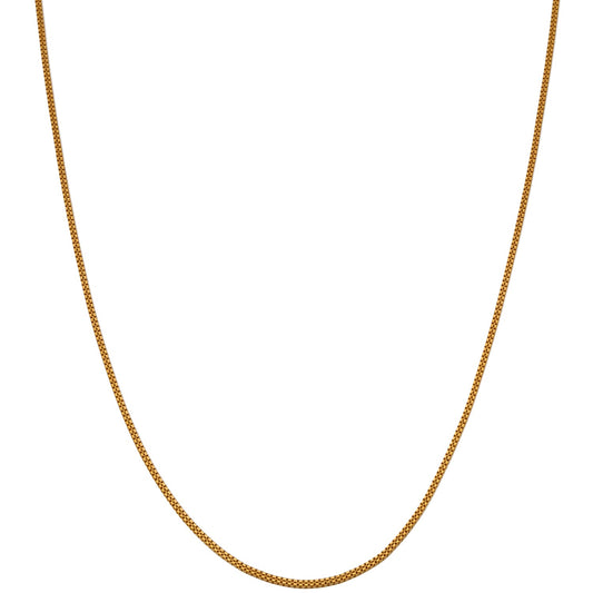 22ct Gold Box Chain 24"