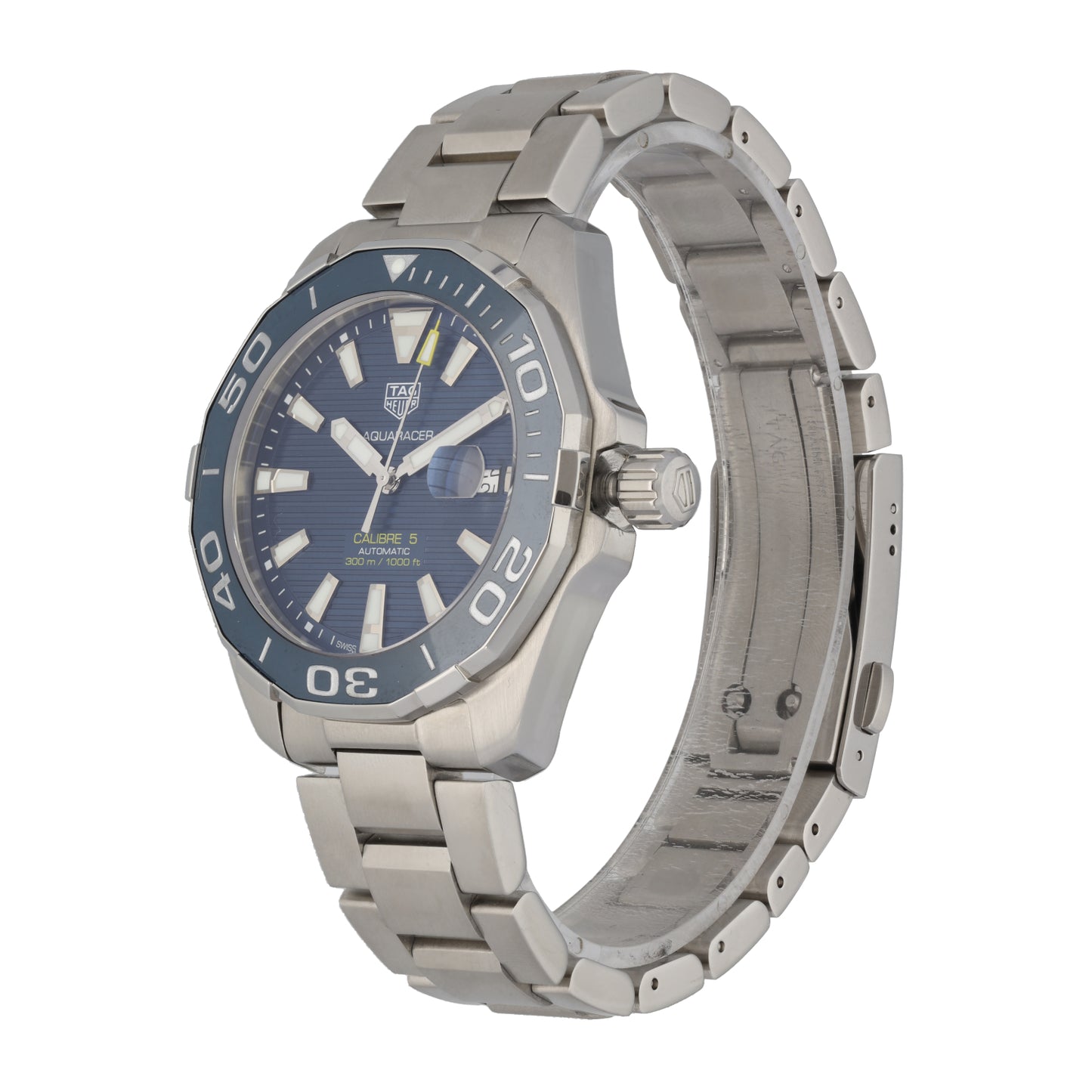 Tag Heuer Aquaracer WAY201B 43mm Stainless Steel Watch