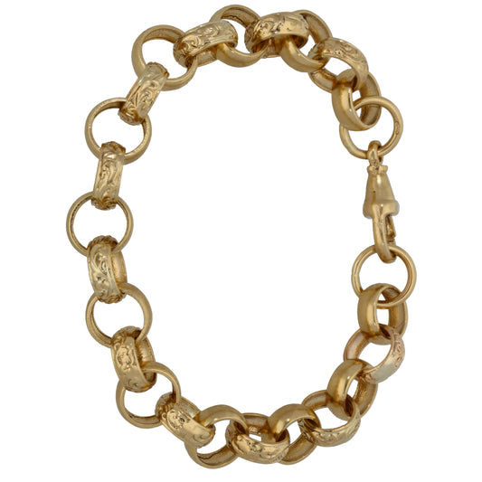 9ct Gold Belcher Bracelet