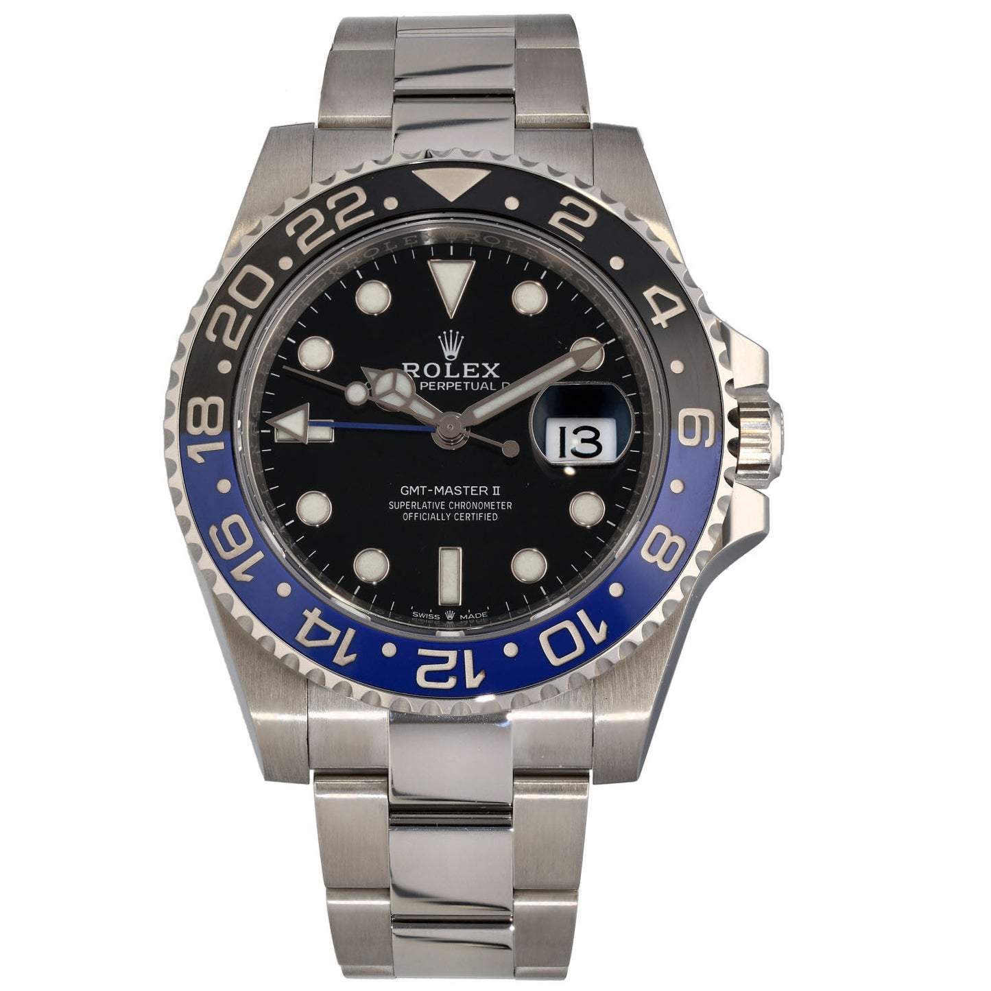 Rolex GMT Master II 126710 BLNR 40mm Stainless Steel Watch