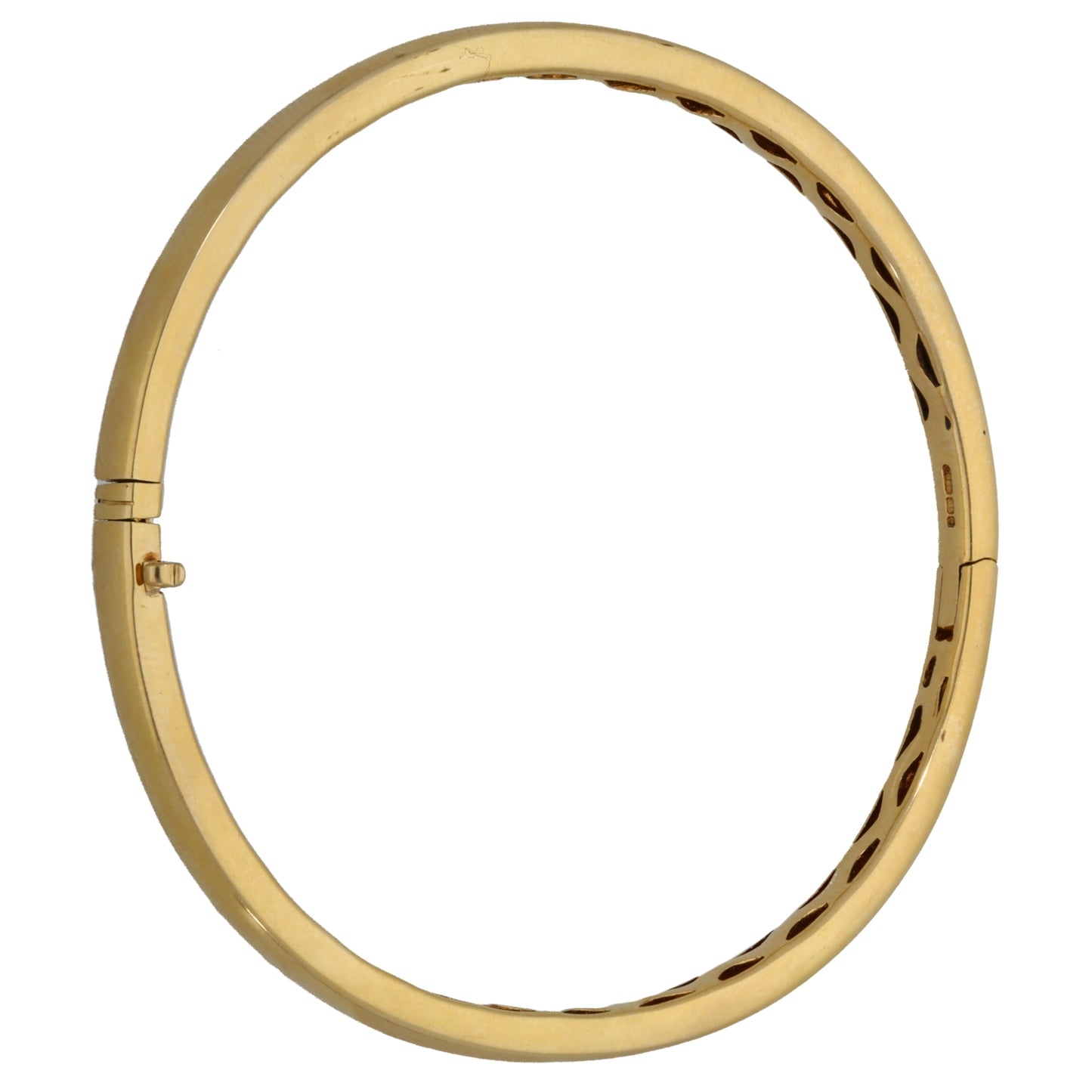 9ct Gold Hinged/Clasp Bangle