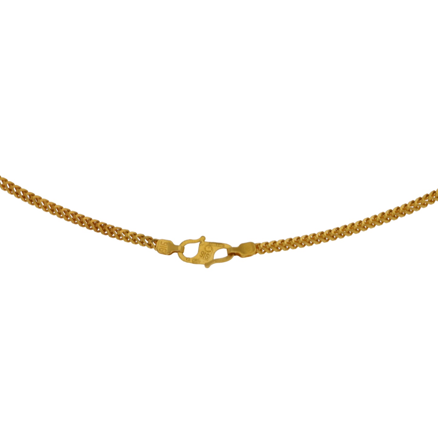 22ct Gold Foxtail Chain 24"