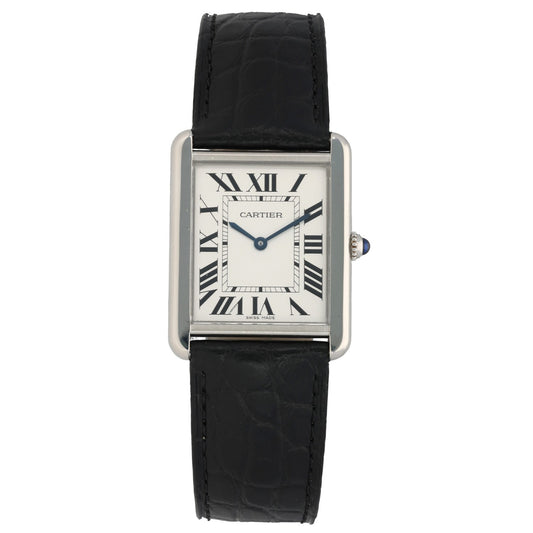 Cartier Tank Solo W5200003 27.5mm Stainless Steel Watch