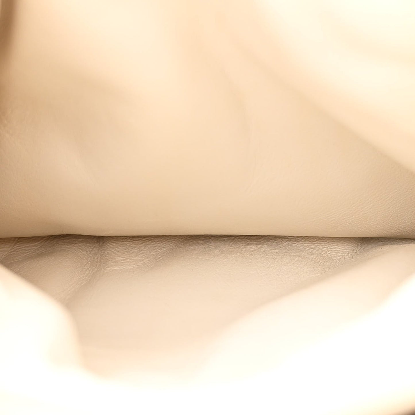 Prada Soft Padded Small Double Handled Shoulder Nappa Leather Bag - White