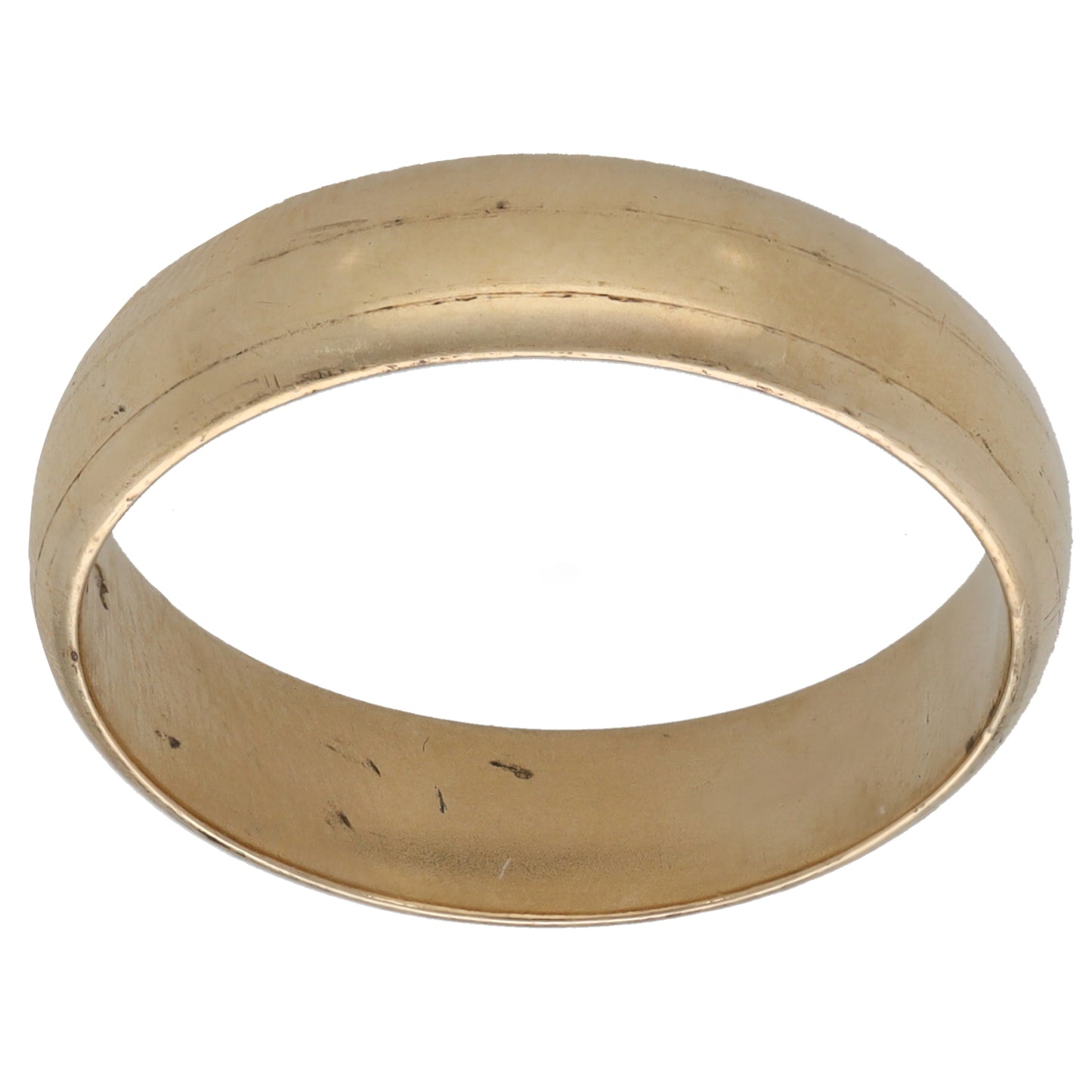 9ct Gold Plain Wedding Ring Size V