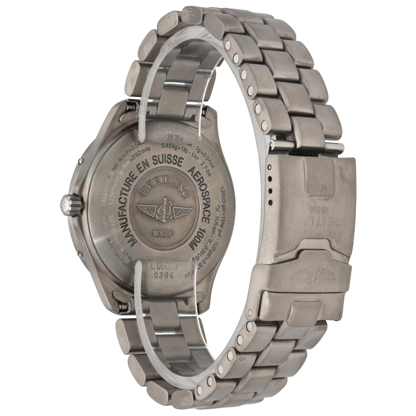 Breitling Aerospace E65062 42mm Titanium Watch