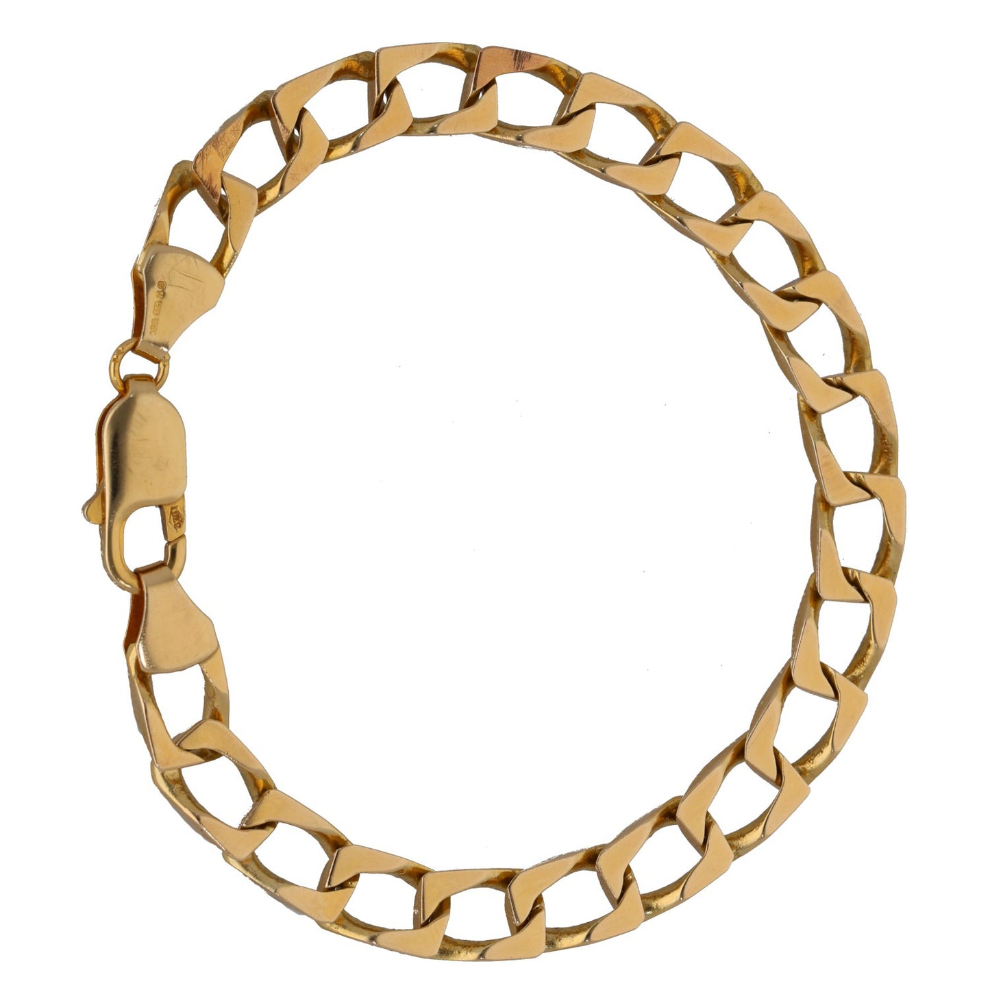 9ct Gold Curb Bracelet