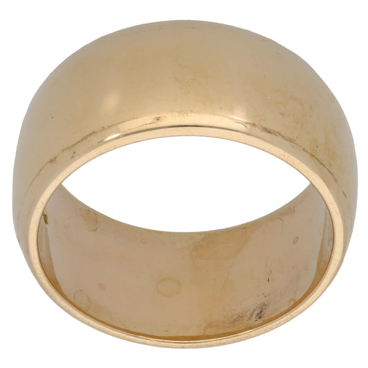 9ct Gold Plain Wedding Ring Size U