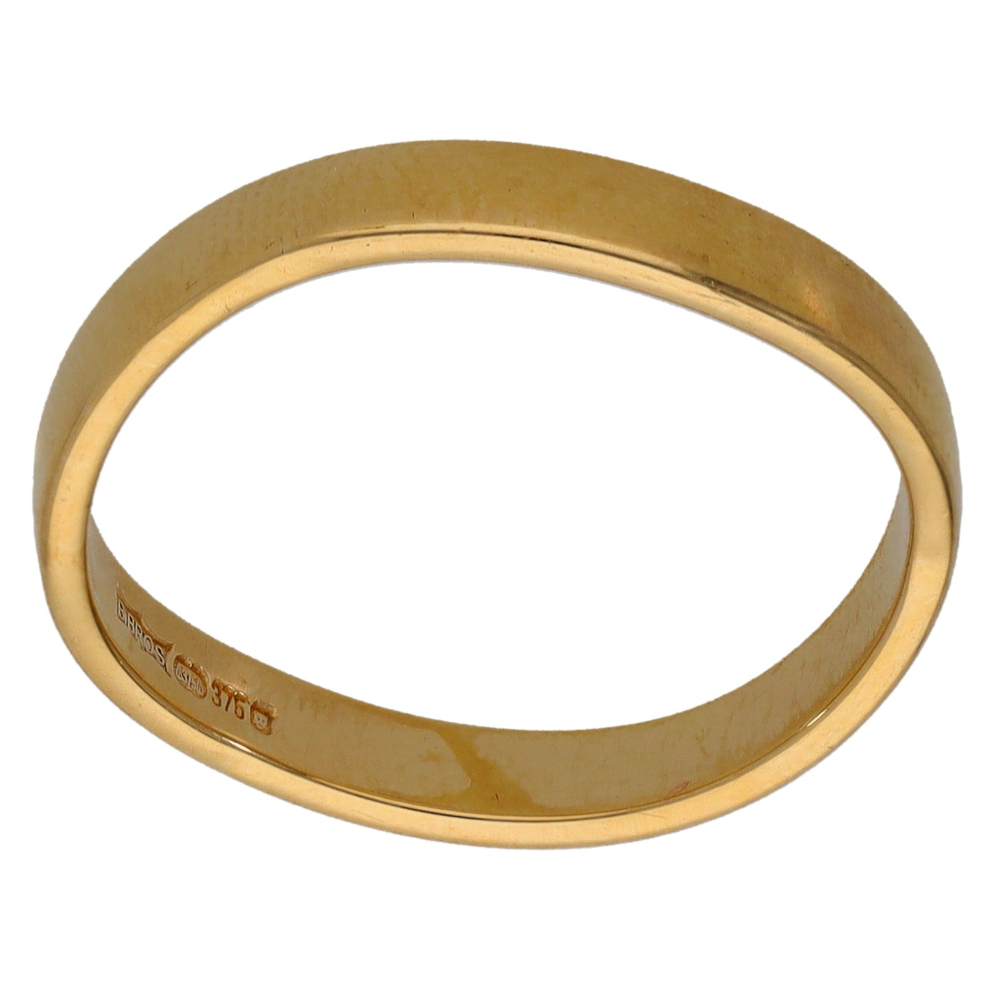 9ct Gold Alternative Ring Size P