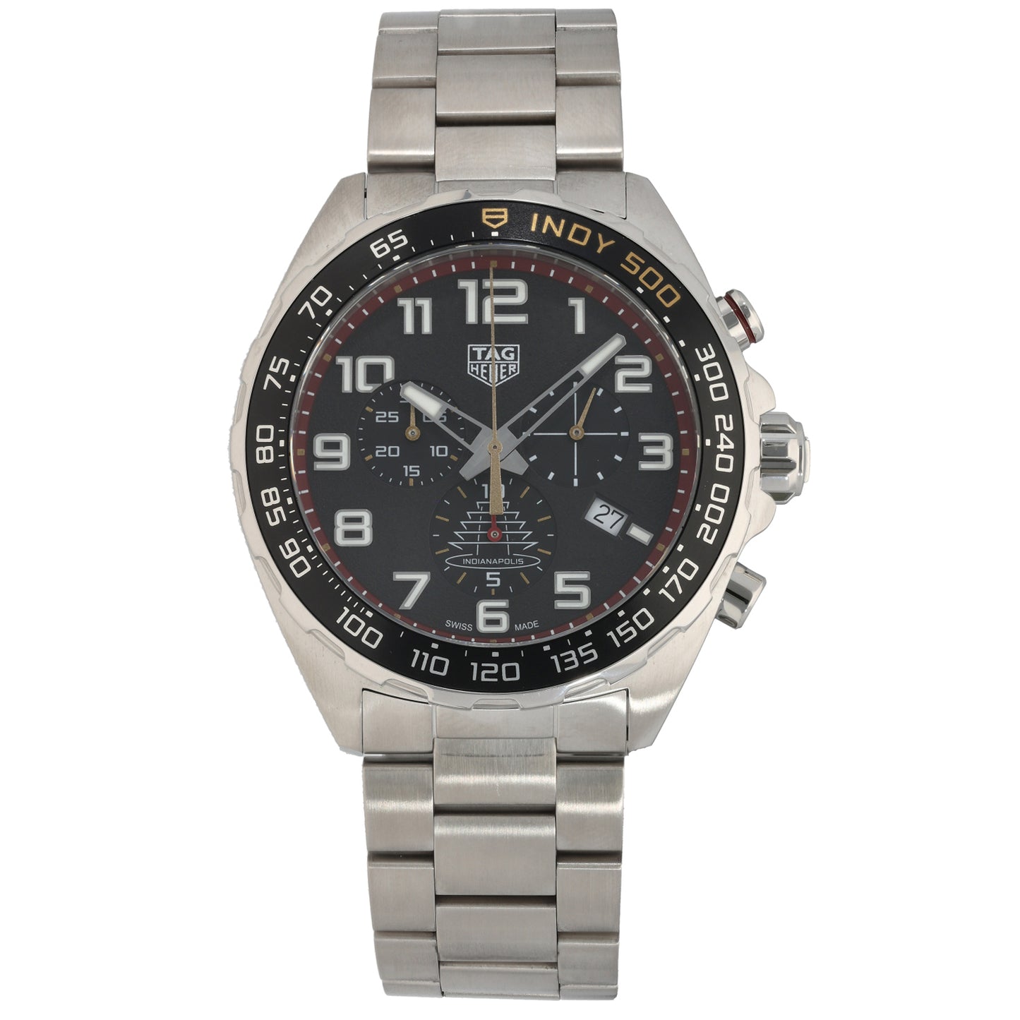 Tag Heuer Formula 1 Indy 500 CAZ101AR 43mm Stainless Steel Watch