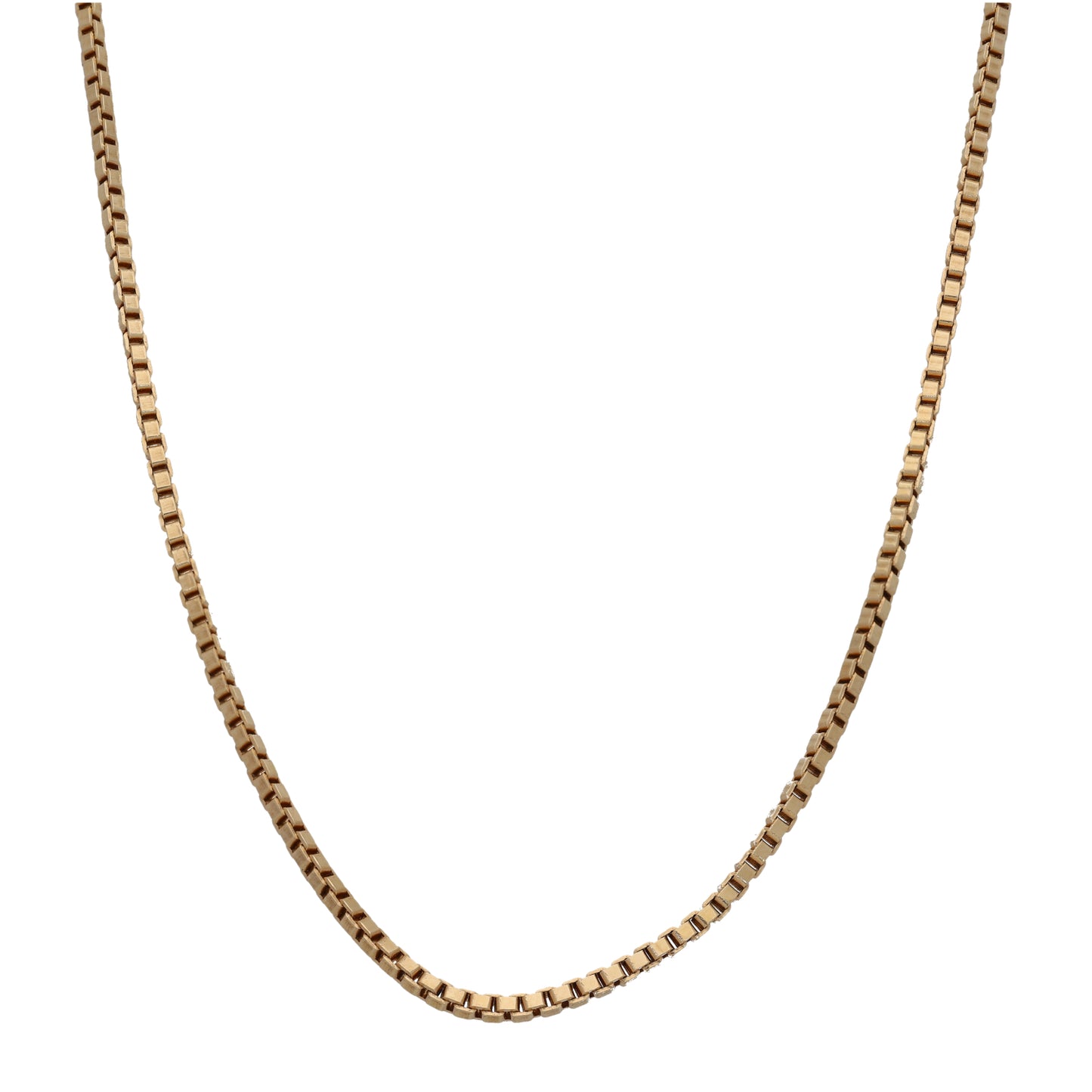 9ct Gold Box Chain 22"