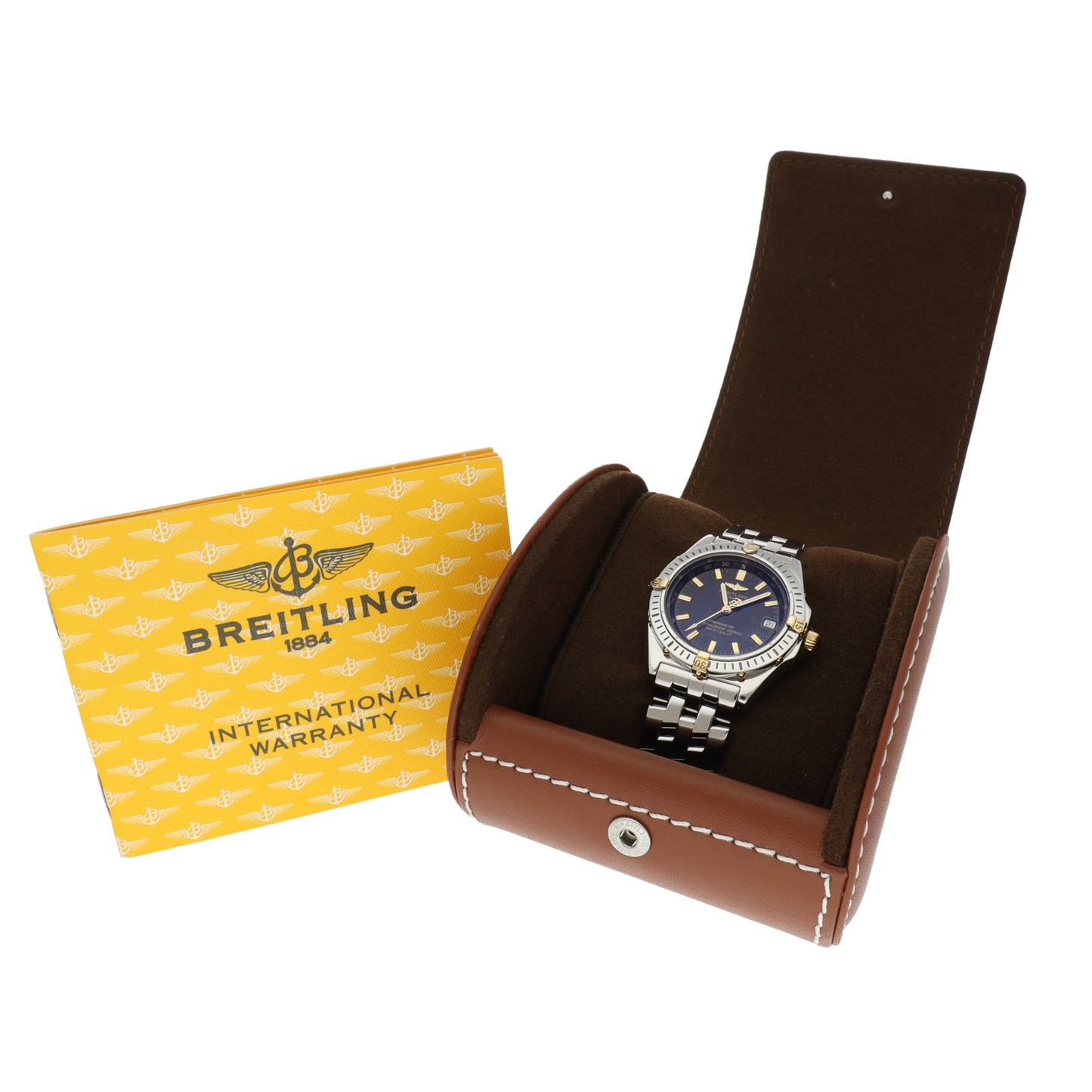 Breitling Windrider B10350 38mm Stainless Steel Watch