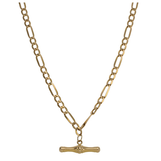 9ct Gold Curb Chain 18"