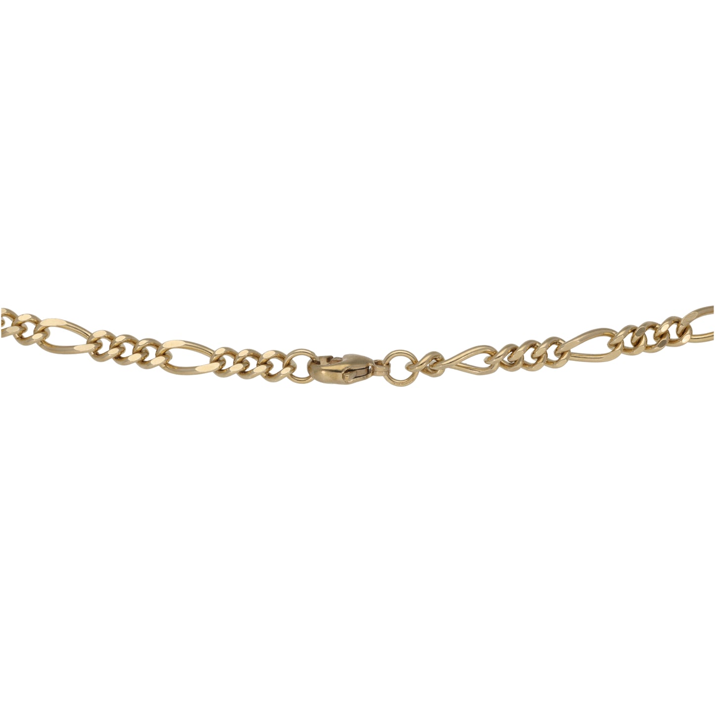 9ct Gold Figaro Chain 18"