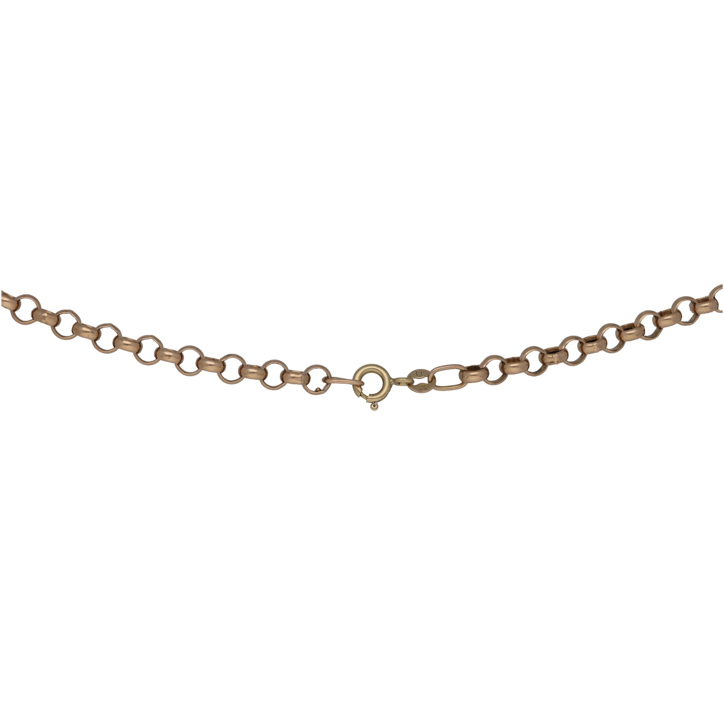 9ct Gold Belcher Chain 20"