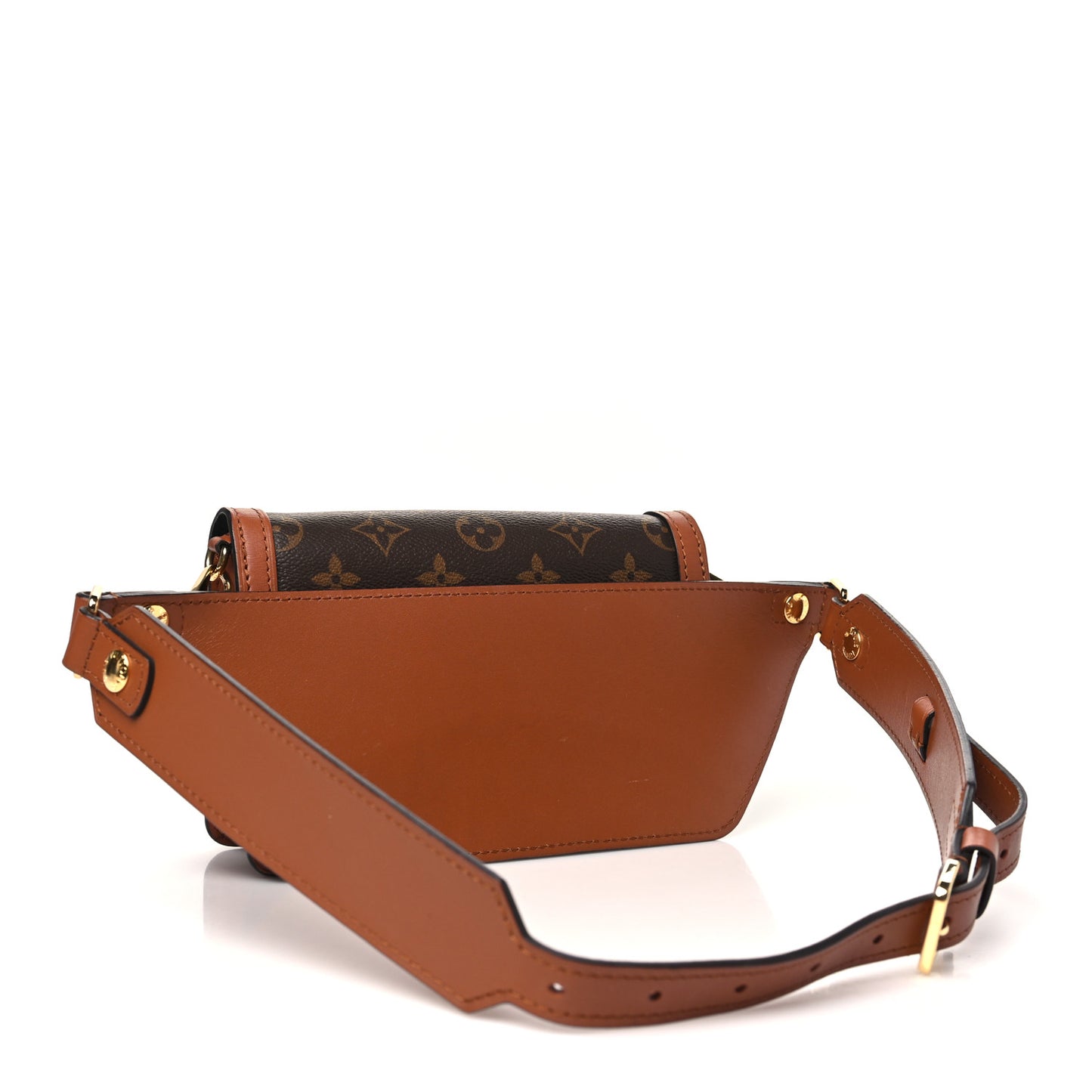 Louis Vuitton Dauphine Bumbag Monogram Coated Canvas Bag - Brown