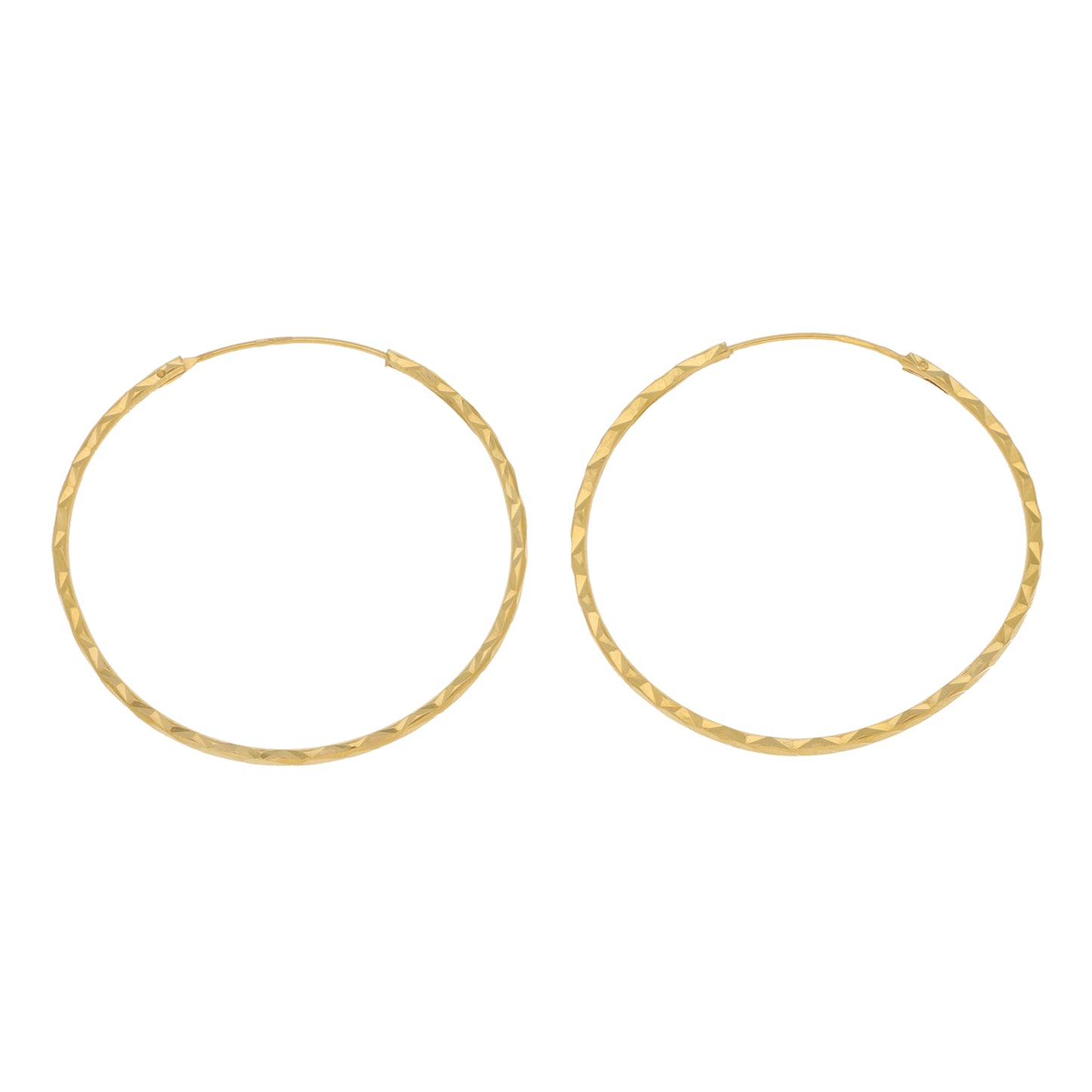 22ct Gold Hoop Earrings