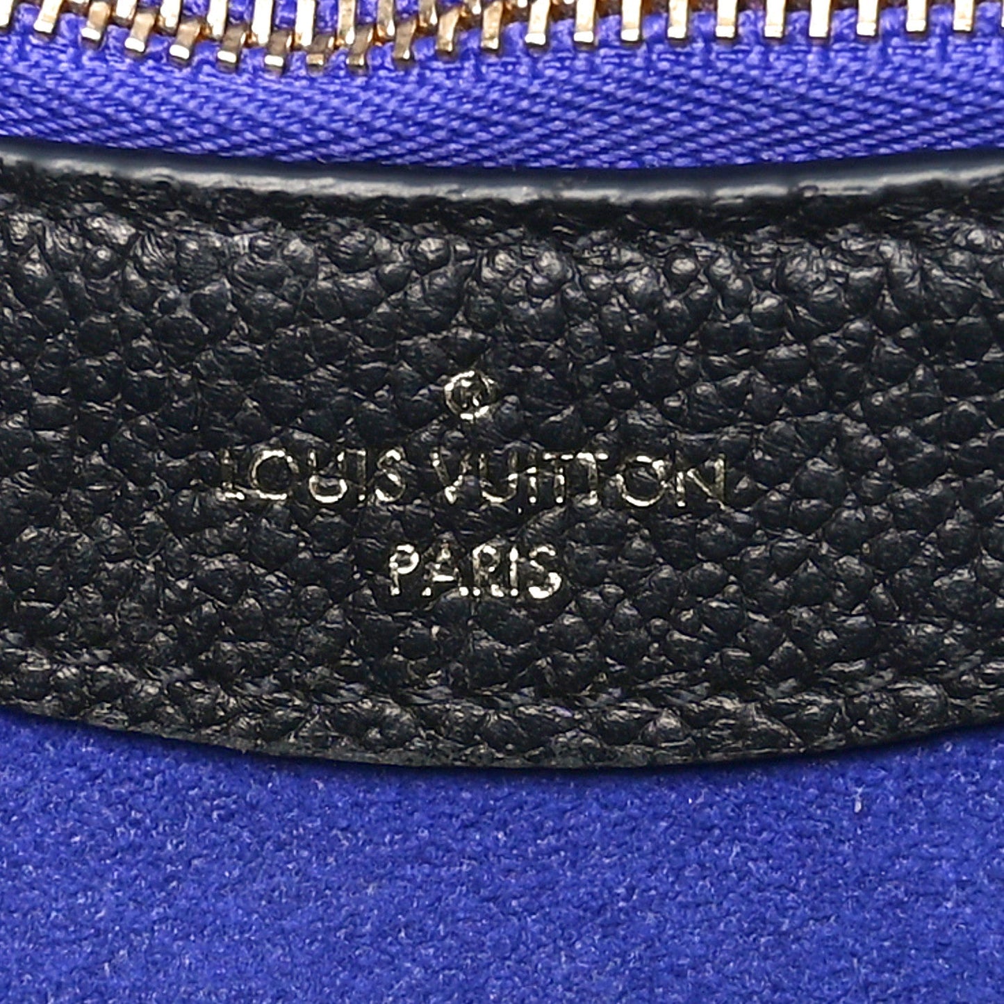 Louis Vuitton Diane Monogram Empreinte Leather Bag - Black