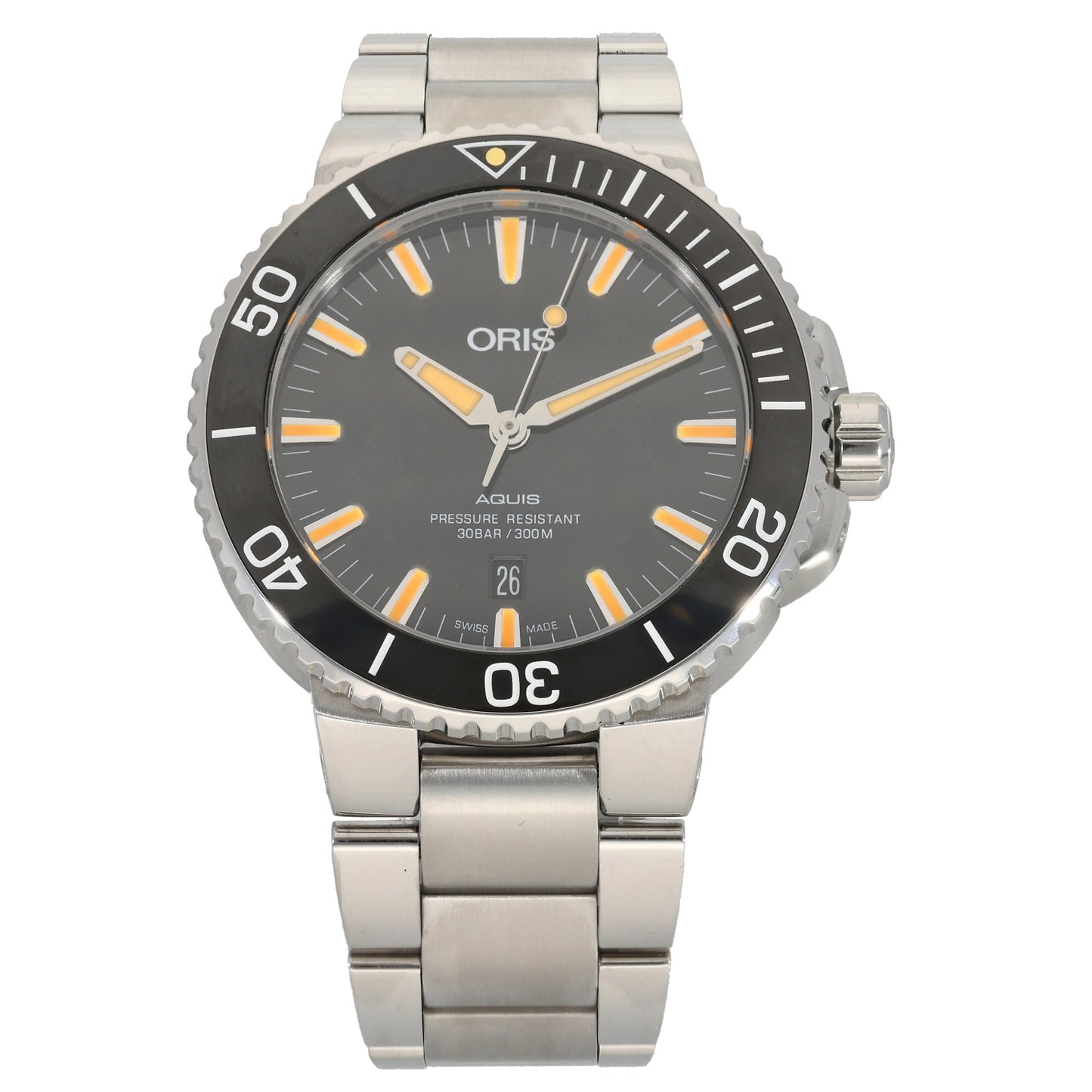 Oris Aquis 7730 43.5mm Stainless Steel Watch