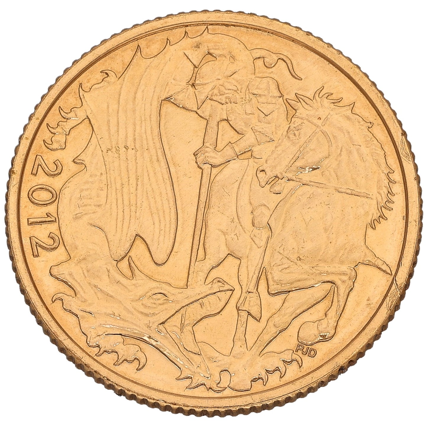 22ct Gold The Queens Diamond Jubilee Full Sovereign Coin 2012