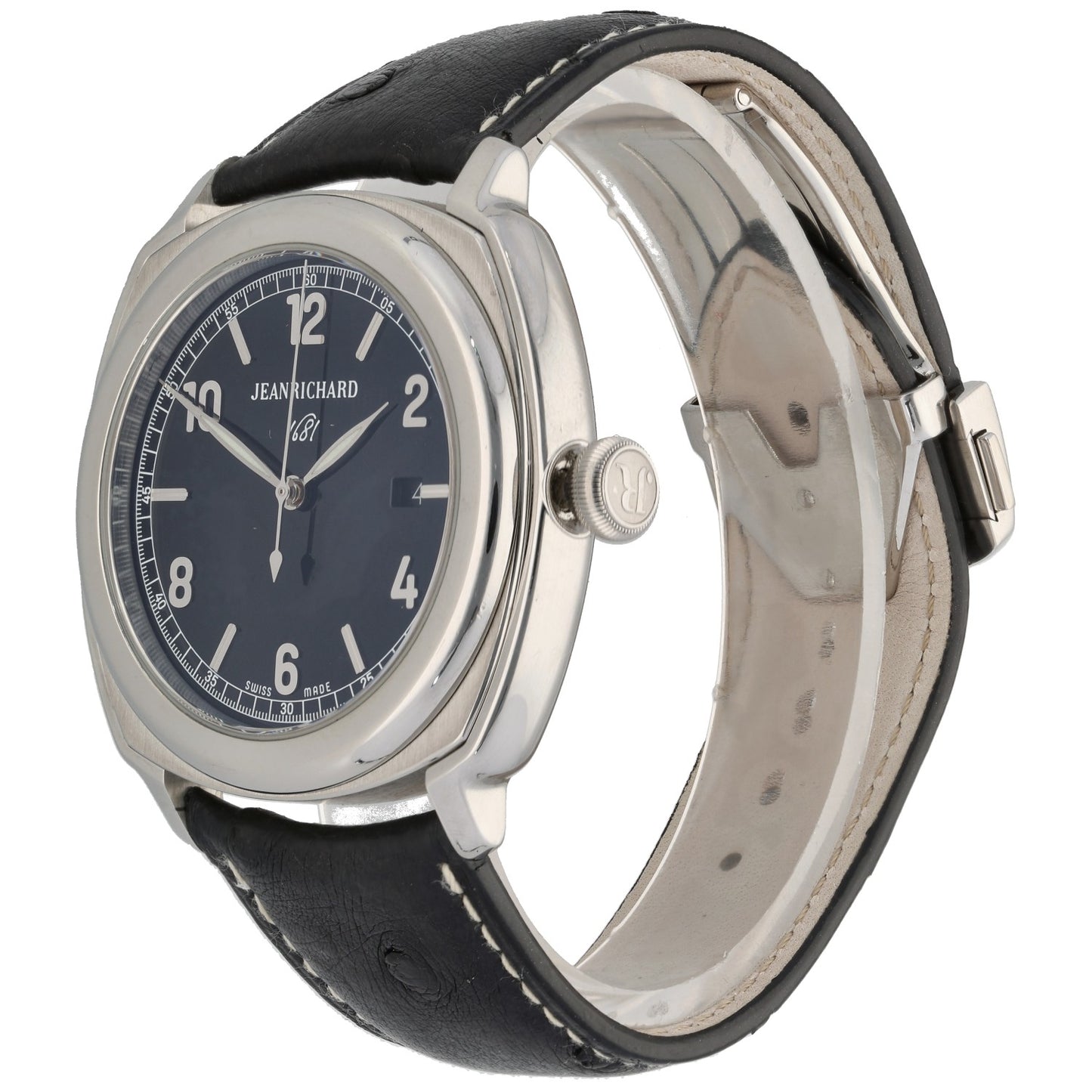 JeanRichard 1681 60320-01 46mm Stainless Steel Watch